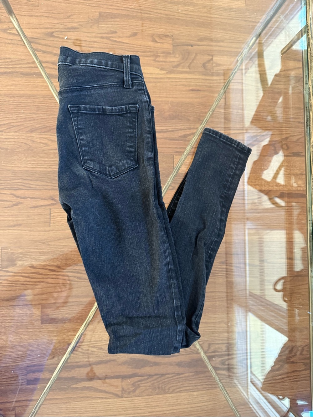 J Brand Maria Vanity Black High Rise Skinny Jeans Sz 24 - Picture 2 of 11